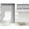 Homeroots 7 x 7 in. Black & White Gerber Peel & Stick Removable Tiles 399968 - alternate 3